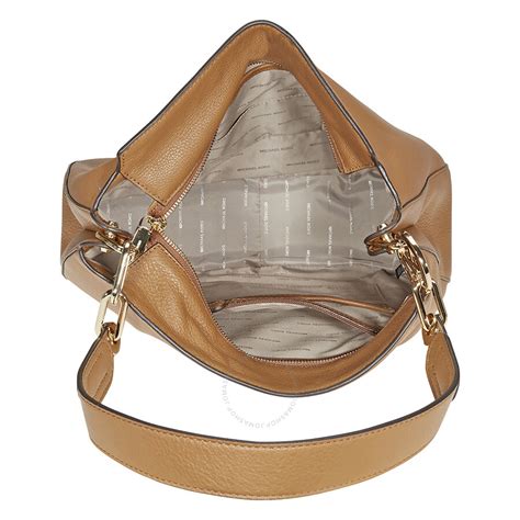 michael kors hobo purse acorn sognature|MICHAEL KORS FULTON SIGNATURE VANILLA /ACORN .